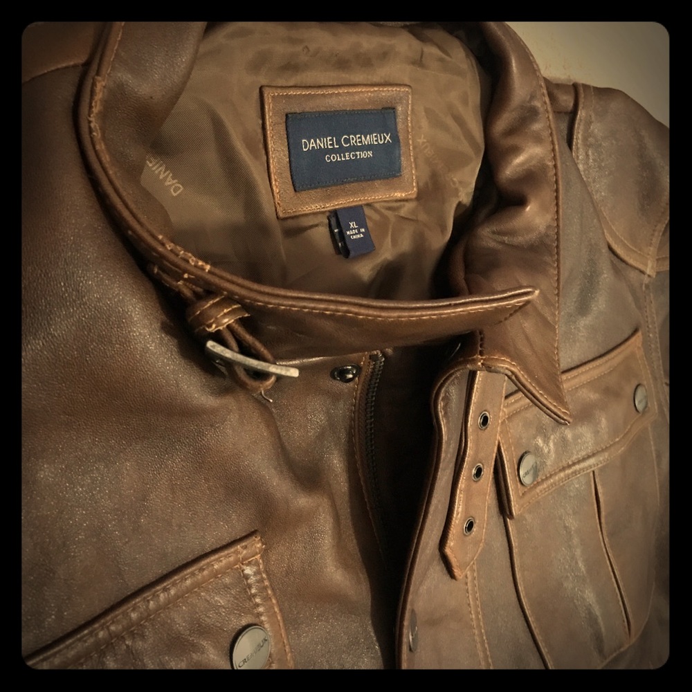 Beautiful! NWOT Lamb skin Daniel Cremieux jacket